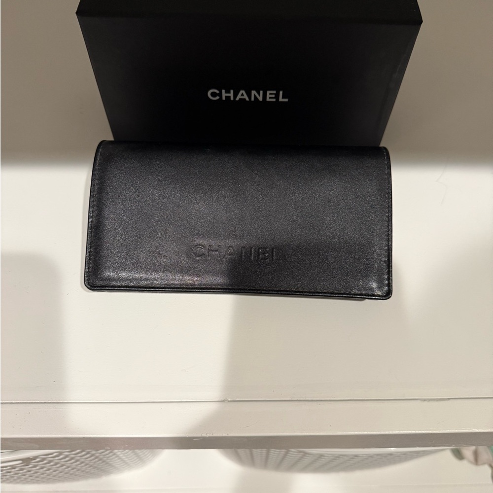CHANEL Pilot Sunglasses (Women’s) - Polarized - Black and Silver - Picture 9 of 13